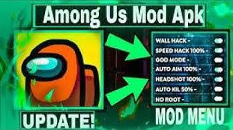 'Video thumbnail for New Among Us hack. New Airship map all types of hack GOD MODE😈😈. Hacked 2021'