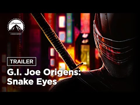 G.I. Joe Origens: Snake Eyes I Trailer Oficial | LEG | Paramount Pictures Brasil