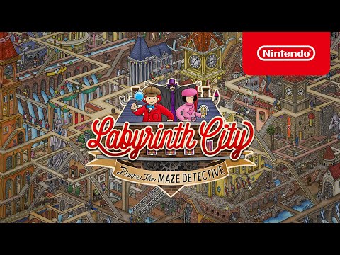 Labyrinth City: Pierre the Maze Detective -Announcement Trailer - Nintendo Switch