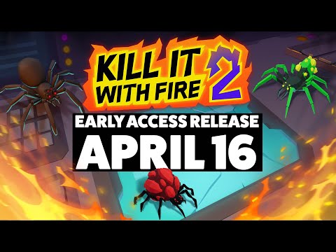 Kill It With Fire 2 - Release Date Announcement Trailer