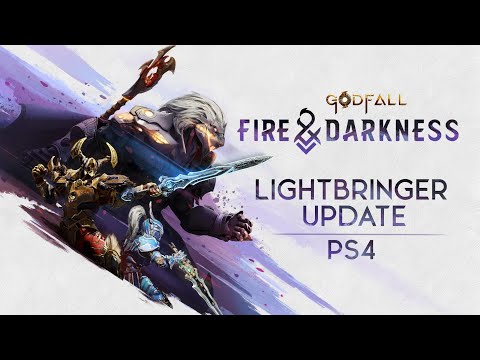 Godfall: Spring Showcase E3 trailer – PS5 PS4 PC | Fire &amp; Darkness | Lightbringer Update
