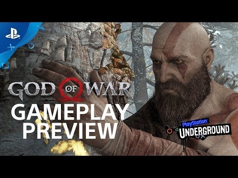 God of War: 15 Minutes of Gameplay - PS4 Gameplay Walkthrough | PS Underground
