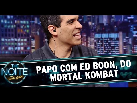 The Noite (17/10/14) - Entrevista com Ed Boon, criador do Mortal Kombat