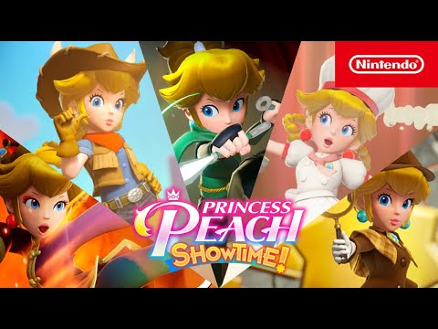 [PT] Princess Peach: Showtime! – Trailer de transformações – Nintendo Switch