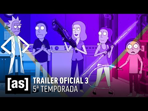 3º TRAILER DA 5ª TEMPORADA DE RICK AND MORTY!