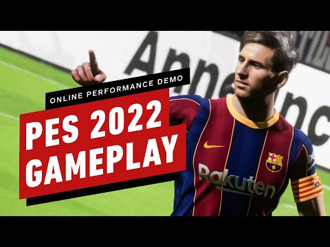 PES 2022: Online Performance Test Demo Gameplay