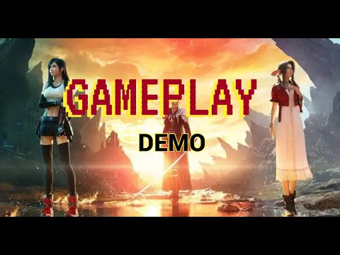 Demo Final Fantasy VII Rebirth no Playstation 5 - Gameplay