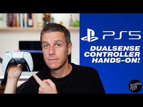 PlayStation 5: Hands on With the DualSense PS5 Controller