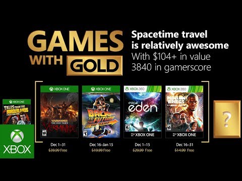 Xbox - December 2017 Games with Gold