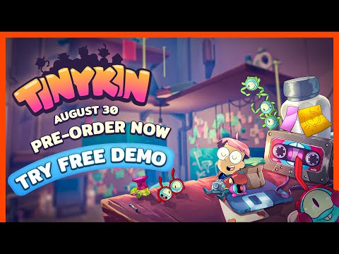 A Day In The Life Of Milodane - Pre-order Tinykin And Try Switch Demo Now!