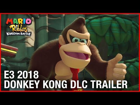 Mario + Rabbids Kingdom Battle: E3 2018 Donkey Kong Adventure DLC Gameplay Trailer | Ubisoft [NA]