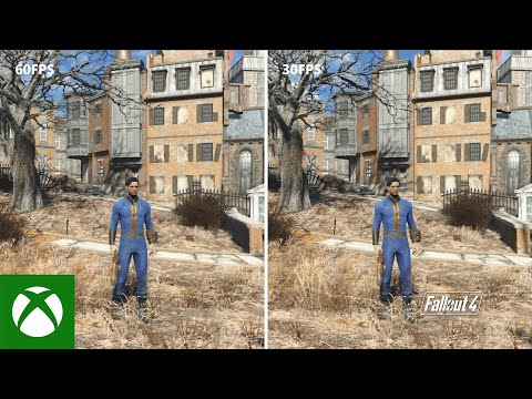 Xbox Series S Backward Compatibility Frame Rate Technical Demo - Fallout 4