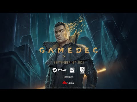 GAMEDEC - Official Cinematic Release Date Trailer