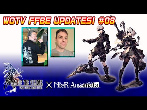 *Present Contents updated【NieR:Automata collaboration】WAR OF THE VISIONS FFBE UPDATES! #08