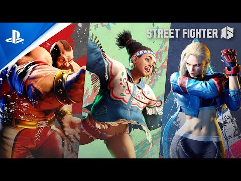 Street Fighter 6 - Zangief, Lily and Cammy Gameplay Trailer | PS5 Games