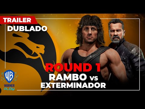 Mortal Kombat 11 Ultimate | Rambo vs Exterminador - Trailer Dublado