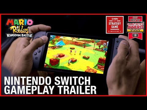 Mario + Rabbids Kingdom Battle: Nintendo Switch Gameplay Trailer | Ubisoft [NA]