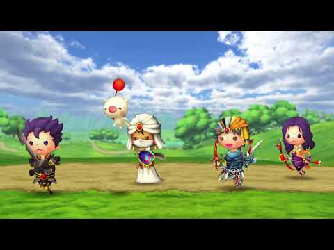 Theatrhythm Final Bar Line - Gameplay do jogo harmônico dos personagens icônicos de Final Fantasy