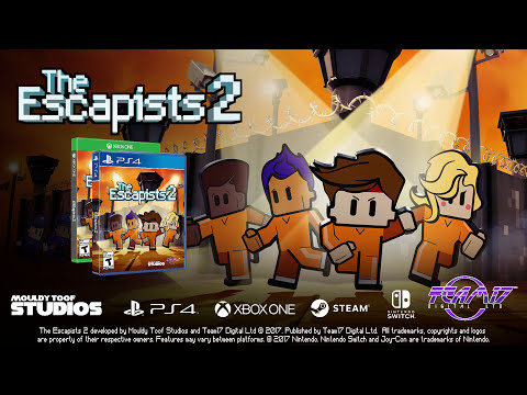 The Escapists 2 | Launch Trailer (Steam, PS4, Xbox One)