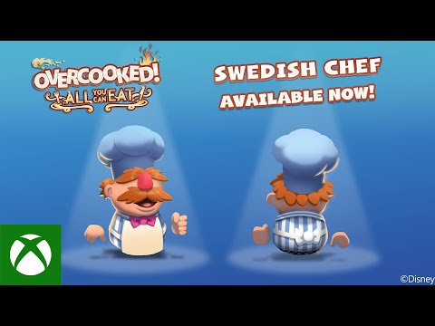 Overcooked! All You Can Eat - Swedish Chef Enters the Kitchen!