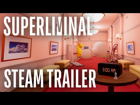 Superliminal - Steam Launch Trailer. New Features!