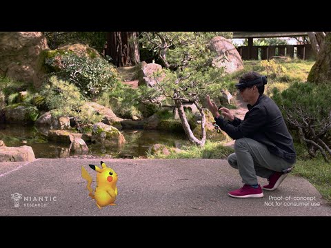 Pokemon Go HoloLens Demo At Microsoft Ignite 2021