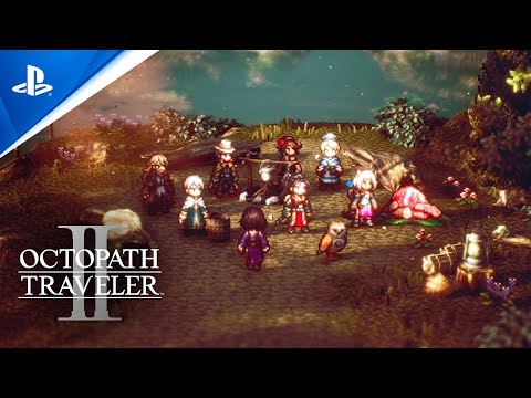 Octopath Traveler II - Launch Trailer | PS5 &amp; PS4 Games