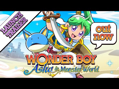 Wonder Boy: Asha in Monster World - Official Release Trailer