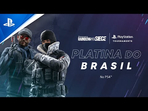 Centro de Competições + Platina do Brasil - Anúncio Torneio Tom Clancy’s Rainbow Six Siege | PS4