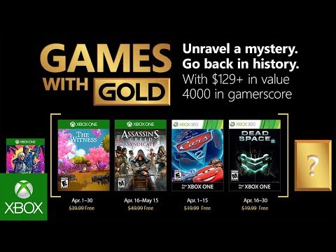 Xbox - April 2018 Games with Gold