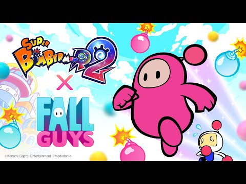 スーパーボンバーマンR2 に “ビーンボンバー” が緊急参戦！ | Fall Guys (フォールガイズ) コラボ | KONAMI (コナミ)