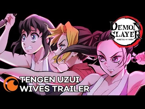 Demon Slayer: Kimetsu no Yaiba Entertainment District Arc | TENGEN UZUI WIVES TRAILER