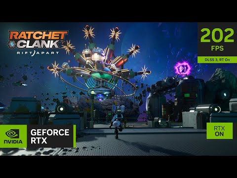 Ratchet &amp; Clank: Rift Apart | 4K DLSS 3 Gameplay Comparison