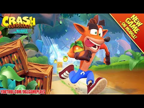 Crash Bandicoot: On the Run! (By King) Gameplay Part 1