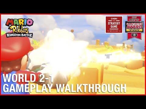 Mario + Rabbids Kingdom Battle: World 2-1 ‘Cold Hands Warm Heart’ | Gameplay Walkthrough | Ubisoft