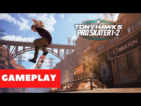 Gameplay de Tony Hawk's Pro Skater 1 + 2 no Nintendo Switch