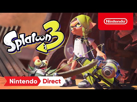 Splatoon 3 - Announcement Trailer - Nintendo Switch