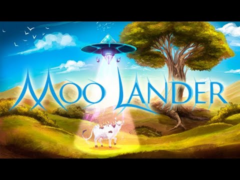 Conhecendo Moo Lander e abduzindo vacas no Demo com comentários em PT-BR no PC