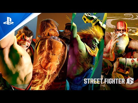 Street Fighter 6 - World Tour, Fighting Ground, Battle Hub Game Mode Trailer | PS5 &amp; PS4 Games
