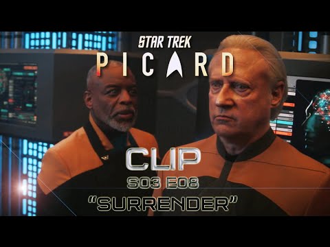 CLIP &quot;SURRENDER&quot; STAR TREK PICARD SEASON 03 EPISODE 08 4K (UHD) PROMO SNEAK PEEK 3X08 - S03E08