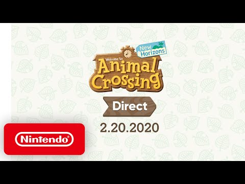 Animal Crossing: New Horizons Direct 2.20.2020