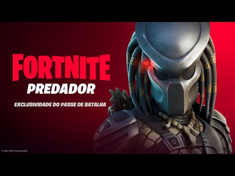 Predador Entra no Fortnite pelo Ponto Zero