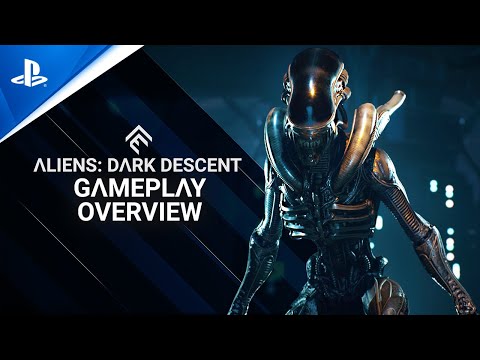 Aliens: Dark Descent - Gameplay Overview Trailer | PS5 &amp; PS4 Games