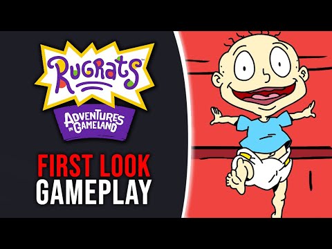 Rugrats: Adventures in Gameland - First Look (HD) Gameplay