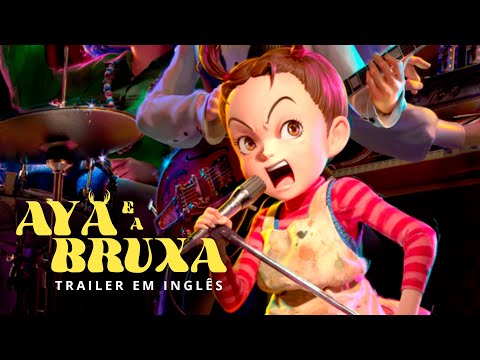 Aya e a Bruxa [Trailer em Inglês] Legendado | Studio Ghibli