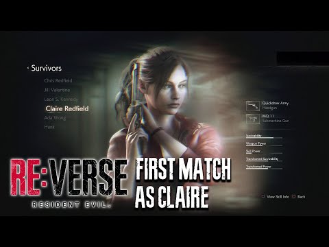 RESIDENT EVIL RE:Verse - Claire Redfield Closed Beta Gameplay | PS4