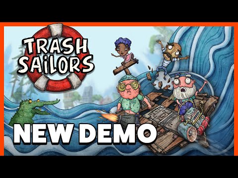 Trash Sailors - Demo Out Now | Coming Soon to PC, PlayStation, Xbox and Switch | tinyBuild Connect