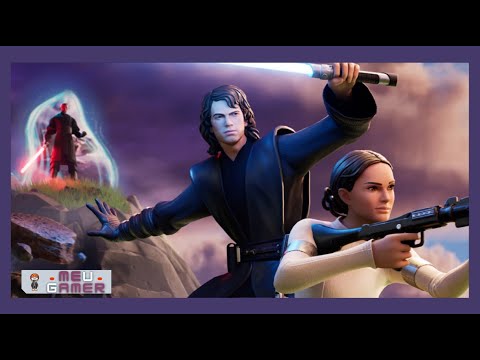 Passe de Batalha Star Wars Day em Fortnite com comentários em Português!