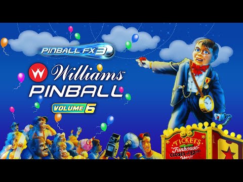 Williams Pinball Volume 6 Coming Soon! FunHouse, Dr.Dude &amp; Space Station!