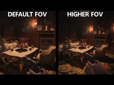 Resident Evil Village - Higher FOV mod
